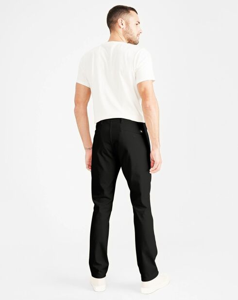 Pantalon chino Skinny Smart 360 Flex Alpha noir